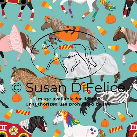 Halloween Costume Ponies Pattern Susan Difelice