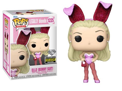 Pop Movies Legally Blonde Elle In Bunny Suit Diamond Glitter Ver