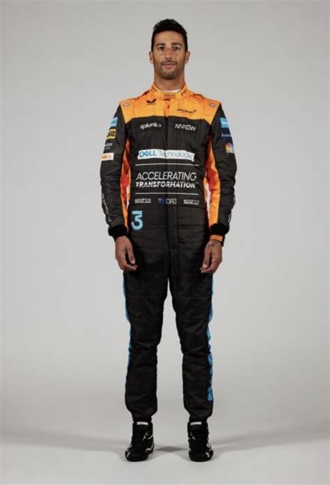 The New Mclaren Race Suit For 2022 Rdanielricciardo