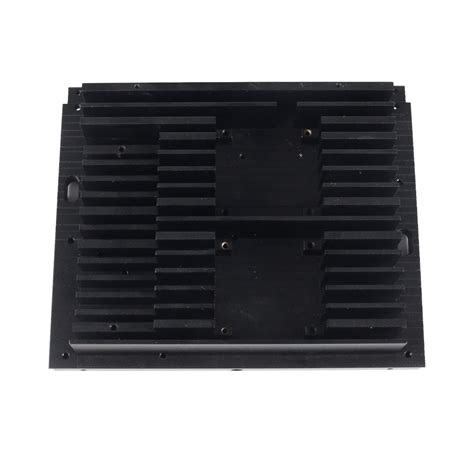 6063 T5 Black Anodized Aluminium Extrusion Electronic Thermal Industrial Aluminum Led Heat Sink