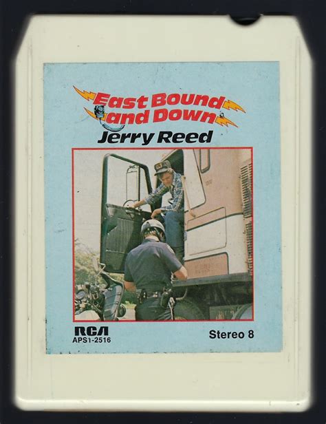 Jerry Reed - East Bound And Down 1977 RCA T10 8-TRACK TAPE