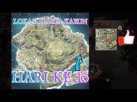 Letak Lokasi Harta Karun Elite Pass Season Hari Ke Free Fire