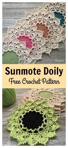 Sunmote Doily Free Crochet Pattern Crochet Doily Patterns Crochet