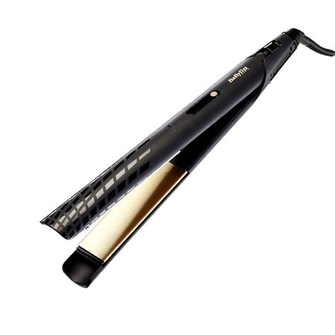 Babyliss ST430E 35mm Gold Hair Straightener LCD O