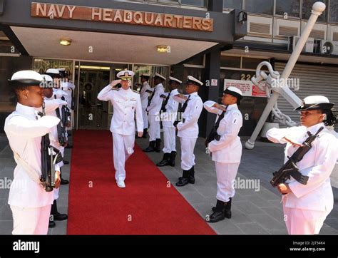 U S Navy Adm Bruce Clingan Commander Of U S Naval Forces Europe And