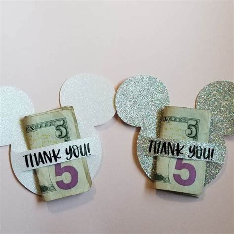 Mickey Mouse Tip Envelopes Etsy