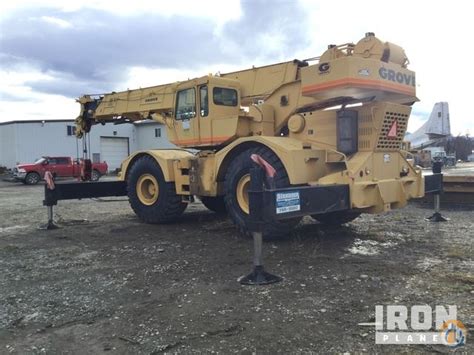 Sold 1981 Grove Rt740 Rough Terrain Crane Crane In Wasilla Alaska