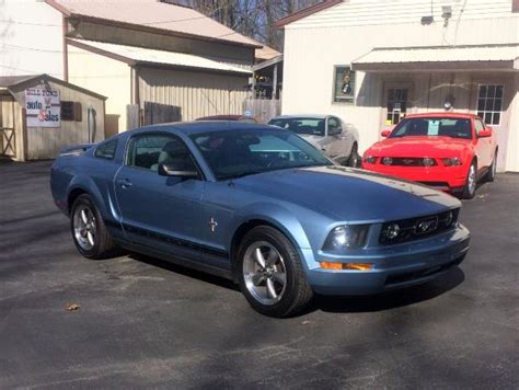 2006 Light Blue Ford Mustang V6