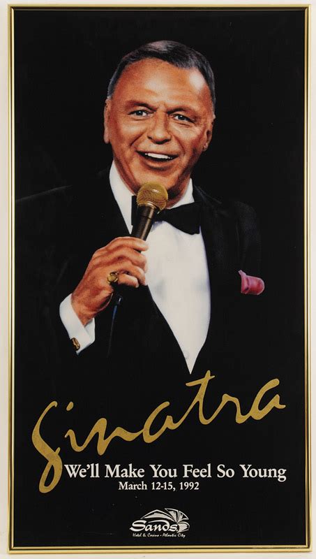 Lot Detail - Frank Sinatra Concert Poster