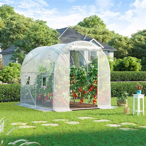 Songmics Serre De Jardin Tunnel De Jardin X X Cm Abri