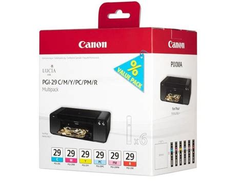 Tusz Canon Pgi C M Y Pc Pm R Multipack B Canon Sklep