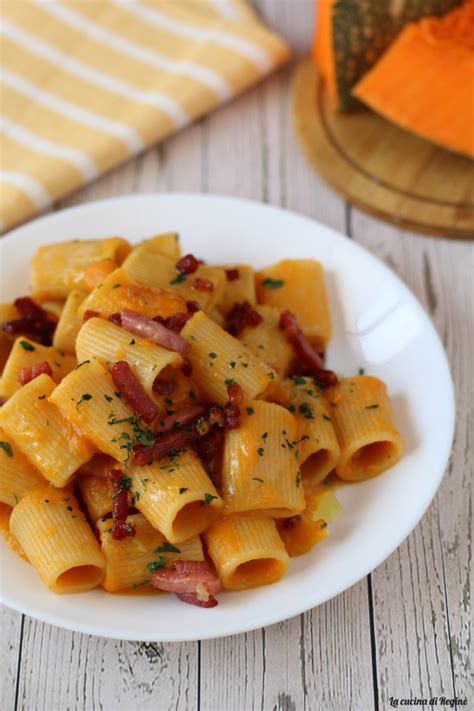 Pasta Crema Di Zucca E Speck La Cucina Di Regin