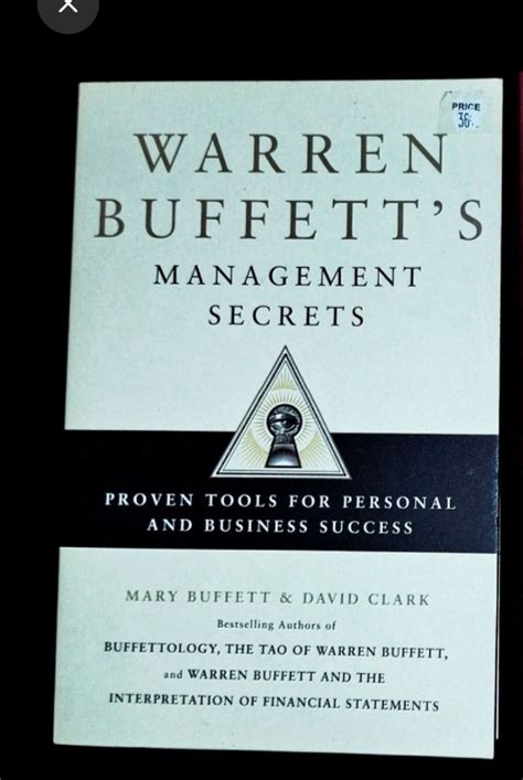 Warren Buffett Management Secrets Proven Tools For Personal And