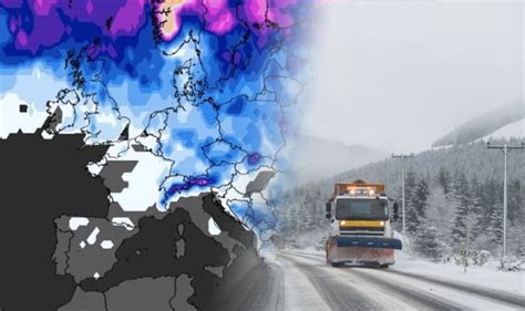 UK Snow Forecast MAP Britain Facing Snow DELUGE As Shock Chart Shows