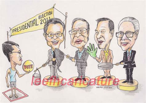 leefhCaricatures: Singapore Presidential Election 2011