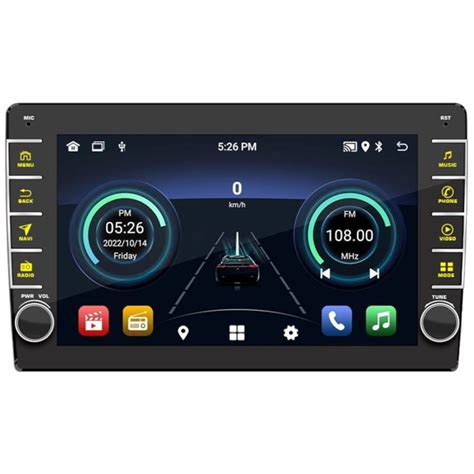 Auto rádio 2 DIN S 9089 1GB 16GB GPS Android 10 1 9 polegadas HD