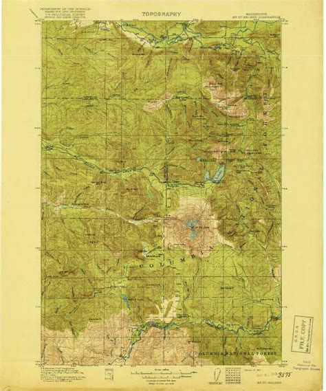 Oblongo Conmoci N Entidad Mt St Helens Map Continuar Puesto Productos