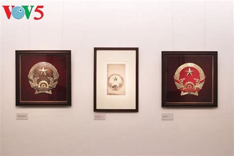 Vietnam National Emblem Exhibition In Hanoi