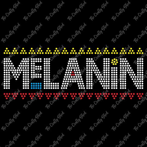 Melanin Martin Rhinestone Transfer The Crafty Shed