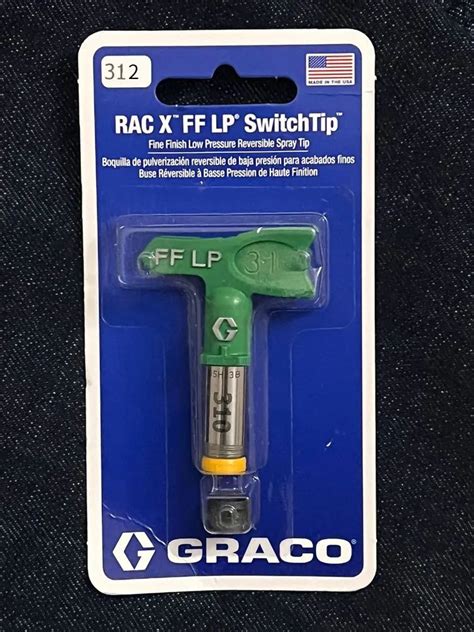 Сопло Graco RAC X FFLP 312 - купить с доставкой по выгодным ценам в ...