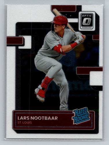 2022 Optic Lars Nootbaar Rookie Card 68 St Louis Cardinals Ebay