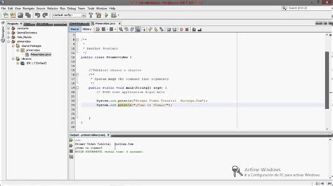 Java En Consola Empezando A Programar Con Netbeans Imprimir En