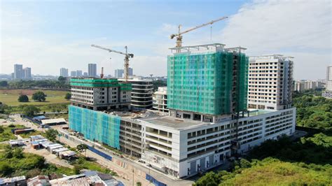 Construction Progress Of Edusphere Cyberjaya July Hck Edusphere