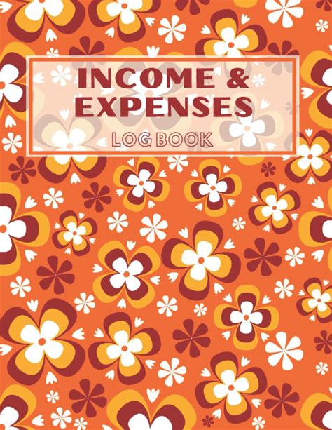 Income And Expenses Log Book Simple Income Expense Record Tracking Book