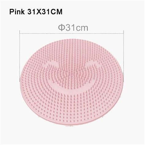 Style Pink As Shown Tapis De Bain Antid Rapant En Silicone Coussin