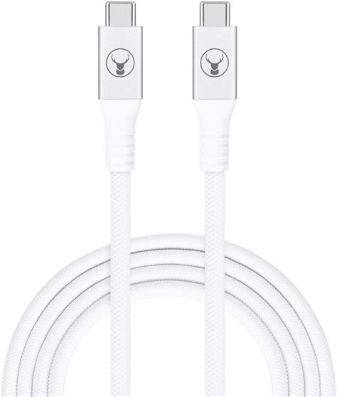 Bonelk Usb C To Usb C Long Life 10gbps Transfer Cable White 2m Elk 05019 R