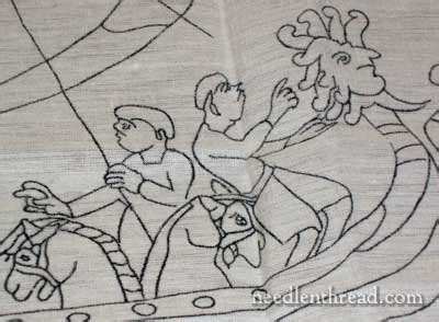 Bayeux Tapestry Embroidery Kit! What a Find! – NeedlenThread.com