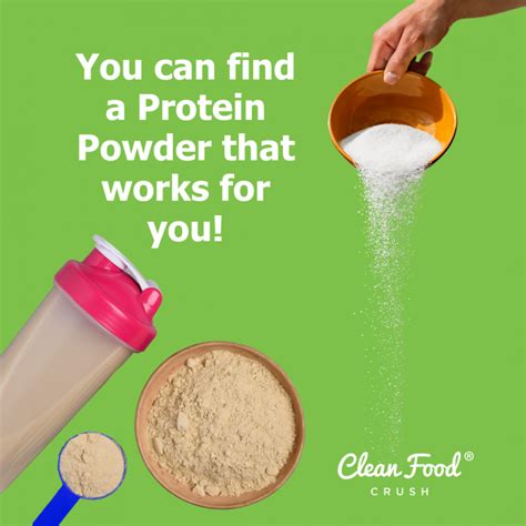 Tips For Choosing A Healthy Protein Powder Clean Food Crush