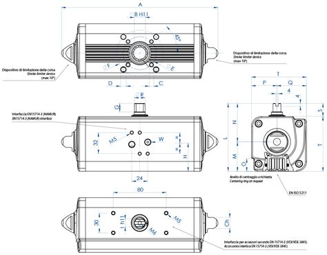 AGO Aluminium Actuators DAN120 F05 F07