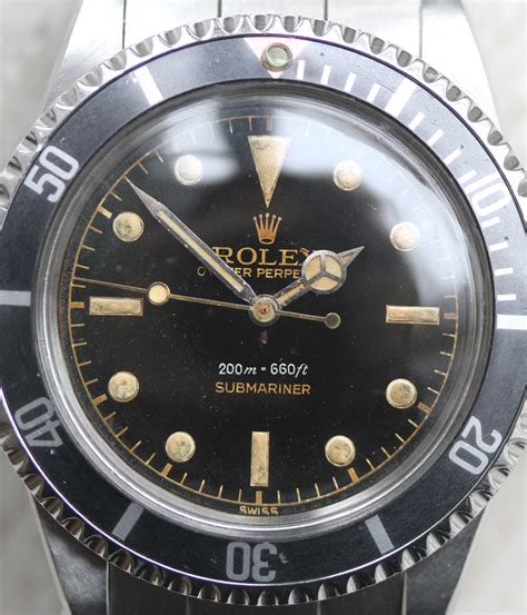 ROLEX Submariner Ref 5512 With Square Crown Guard 1959 Rolex