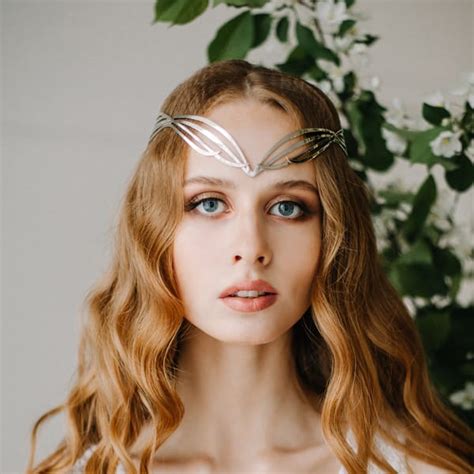 Wedding Diadem Bridal Elven Tiara Elf Leaf Crown Bridal Hair Inspire Uplift