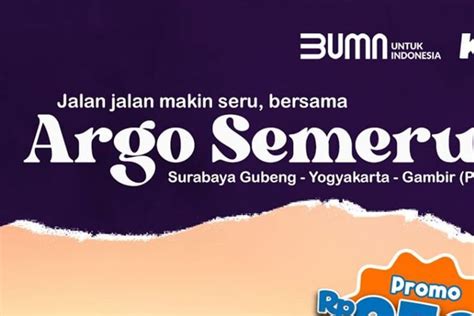 Argo Semeru Kereta Api Baru Di Gapeka 2023 Ini Rute Jadwal Tarif