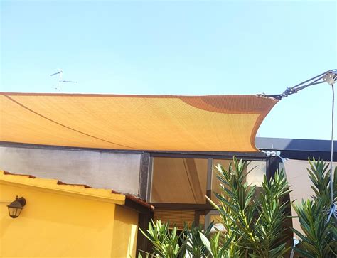 Maanta Toldo Vela Calidad Premium Rectangular X M Hdpe G Color