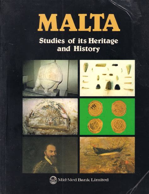 Malta Studies Of Its Heritage And History. | Malta Online Bookshop