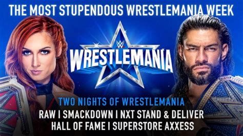 Wwe Anuncia Su Calendario De Eventos Para El Wrestlemania Week