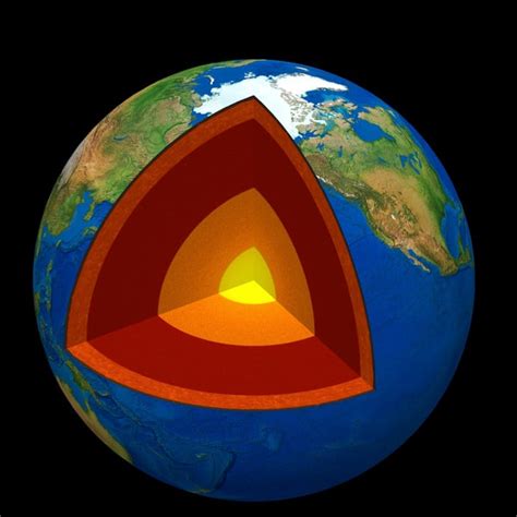 earth core 3d model