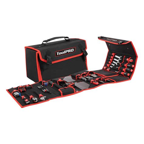 Toolpro Tool Set With Folding Tool Bag 146 Piece Supercheap Auto New