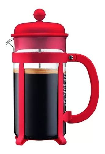 Cafetera Bodum Java Manual Roja Prensa Francesa Meses Sin Inter S