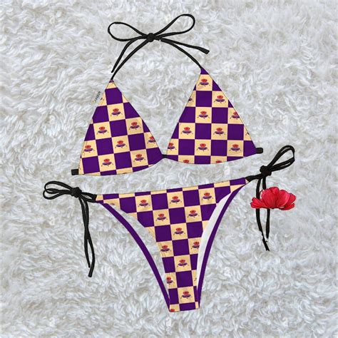 Crown Royal Checkerboard Triangle Beach Bikini Tw93 Hearthtops Store