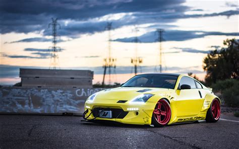 Nissan 350z Rocket Bunny Wide Body Kit