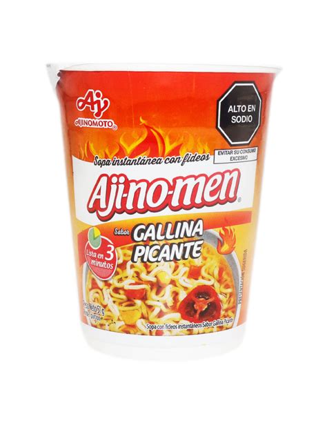 AJINOMEN SOPA INSTANTANEA VASO X 51 GR GALLINA PICANTE