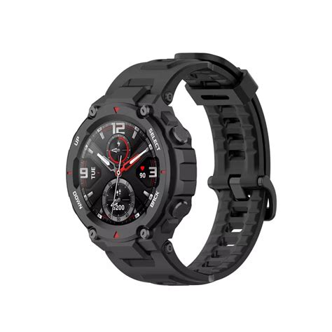 Huami Amazfit T Rex Pro Armband Silikon Schwarz