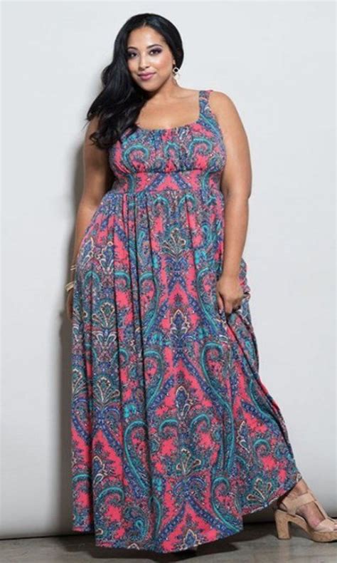 Plus Size Bohemian Maxi Dresses Style 2021 Long Boho Womens Dress