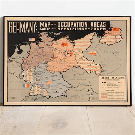 World War 2 Propaganda Poster Wwii Map Wwii Poster Wall Art Etsy