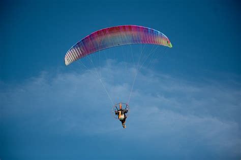 Parachute Blue Sky Flying Free Photo On Pixabay Pixabay