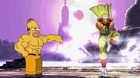 HOMER SIMPSON VS RYU HAY ABUSA POWER BEST INSANE BATTLE YouTube